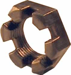 Front Hub and Spindle Nut