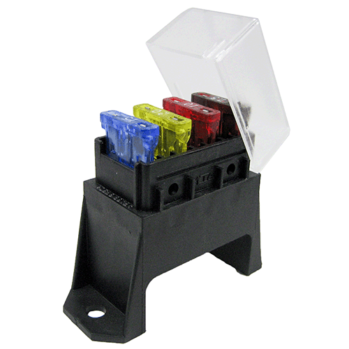 ATC Fuse Block. 4 Port Fuse Holder