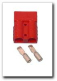 Red SB50 Plug and Contacts, EZGO Marathon & Medalist 1994 (1214-B25)