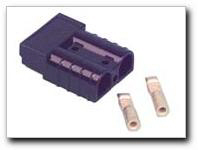 Black SB50 Plug, EZGO Marathon Electric 1983-1995 & Medalist 1994 (CGR-078)