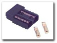 Black SB50 Plug, EZGO Marathon Electric 1983-1995 & Medalist 1994 (CGR-078)