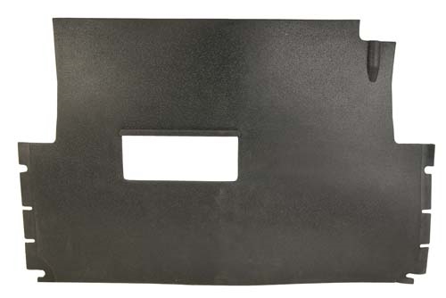 One piece pre-cut pebble grain floor mat, (Black). For Club Car G&E 2004-up Precedent (BP-0163-B61)
