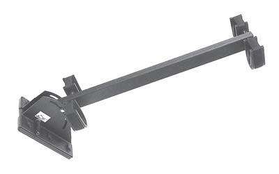 Removable Floor Mount Gun Rack with Two Hooks (14352-B29)