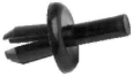 Black Plastic Rivet For Yamaha G14-G22 (14455-B25)