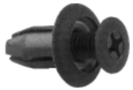 Black Plastic Rivet Yamaha G8-G22 (14456-B25)