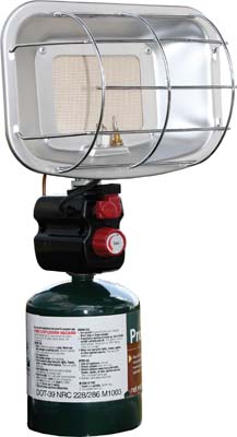 Portable Propane Heater Piezo-Ignited (28966-B10)