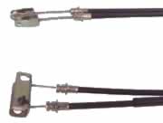 E-Z-GO electric & gas 1994-up Brake Cable Set Includes one passengers side 47-1/2 " long cable, and one drivers side 37-1/2" long cable (CBL-046-B61)