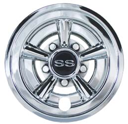 SS Style Silver Metallic Wheel Cover (4641-SM-B22)