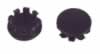 Rear Bumper Bolt Hole Cover Plug, EZGO TXT Electric & Gas 1996-1999 (4813-B25)