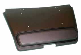 Black Plastic Front Shock Shield, EZGO Electric & Gas 1989-up (5504-B29)