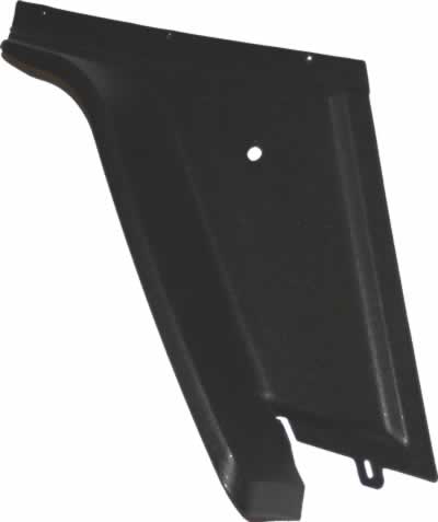 Black Plastic Front Fender Flare (5848-B29)