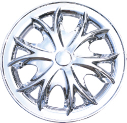 8" Chrome Plated Sawblade Wheel Cover (6122-B22)
