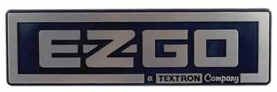 E-Z-GO - Factory Name Plate (6134-B25)