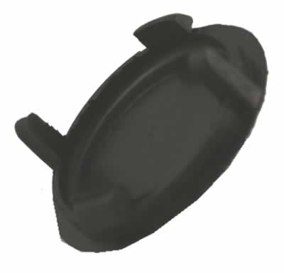 Bumper Plug - Black Plastic - EZGO Electric & Gas 2000-up (6141-B25)