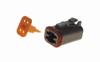 4-Pin Plug & Wedge Lock Kit (6761-B25)