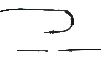 Accelerator Cable - 55 1/2" Long EZGO Workhorse,Hauler, 1200 Series Gas 1996-Up (6814-B29)
