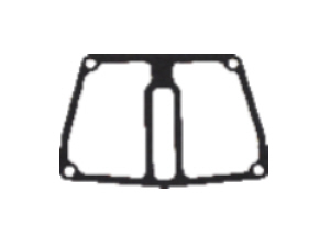 Rocker Case Gasket - E-Z-GO RXV with 4-cycle Kawasaki gas engine 2008-up (ENG-232-B25)