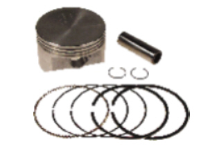 Piston and Ring Assembly  - Standard  - EZGO RXV with 4-cycle Kawasaki gas engine 2008-up (7684-B29)