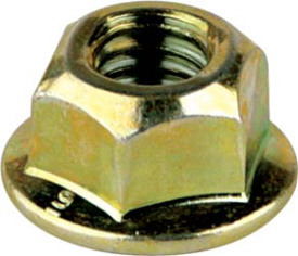 Muffler Bracket Locking Nut Fits gas Yamaha 2003-up G22, G23, G27, G29 Drive Carts (7818-B25)