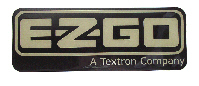 E-Z-GO - Factory Name Plate (8019-B25)