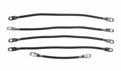 Yamaha 48Volt 2003-up G22 Battery Cable Set Includes (1) 7.5" and (4) 15" Long 6 Gauge Cables (9187-B29)