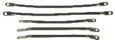 G19 48-Volt Battery Cable Set, Includes Two 7-1/2" and Three 15" Long, 4 Gauge Cables (BAT-1024A-B29)