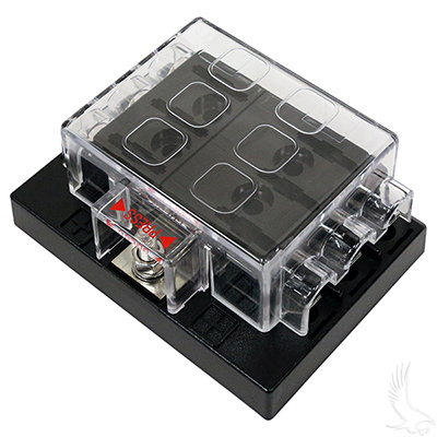 ATC Fuse Block. 6 port (ACC-0034-B61)