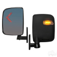 Adjustable Side Rear-View Mirrors, Set of 2, WITH LED MARKER (ACC-1022-B10)