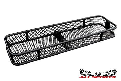 Universal Bumper Basket 40in x 10in x 4in attaches to any 2" receiver front or rear. Easily removed(BB-B41)