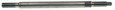 Splined Rear Axle (25-1/8") - Driver Side, EZGO Electric 1986-87 (235-B29)