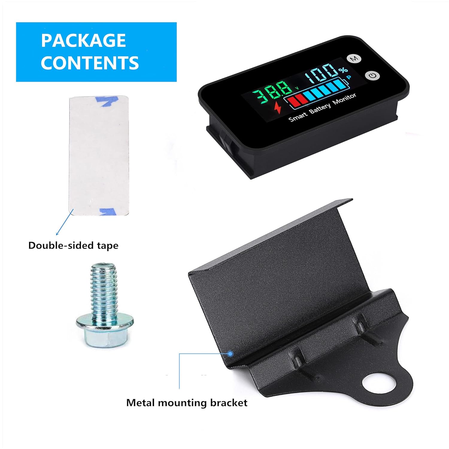 Battery Meter 12v 24v 36v 48v 60v 72v For Golf Cart,