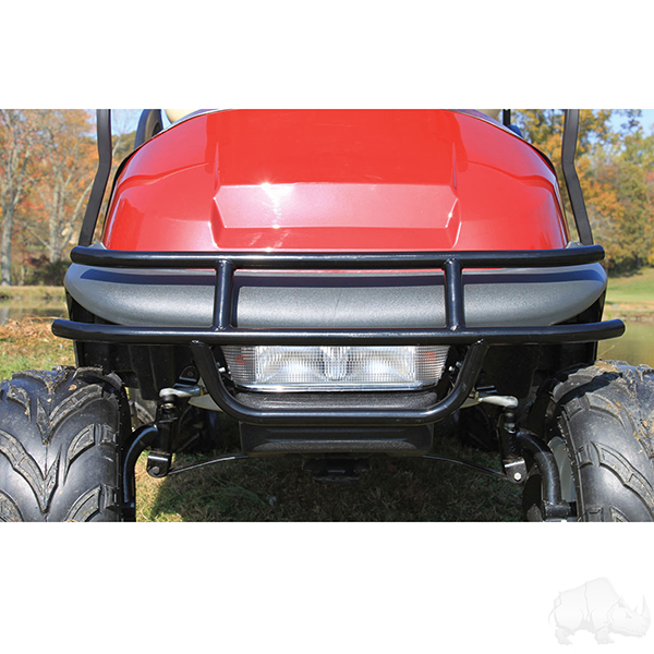 RHOX Brush Guard, Fits Club Car Precedent. Black Powder Coated Steel