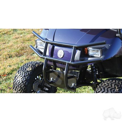 Front Steel Brush Guard Black Powder Coated for Yamaha Drive 1 & 2 (BG-12N)