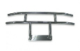 Club Car DS Golf Cart New Style Brush Guard.  Optional Powder Coated Steel or Stainless Steel (CBGNS-B41)