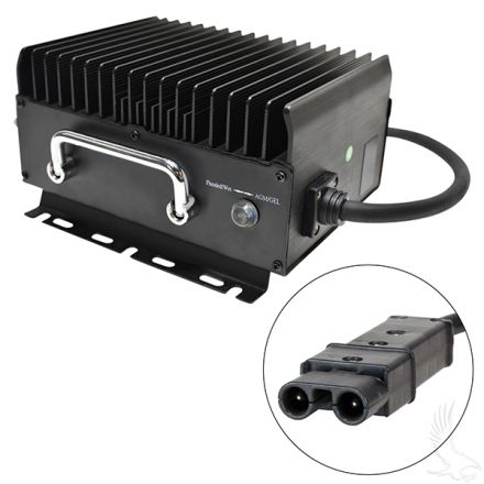 48 Volt 15 Amp Yamaha 2 Pin (Includes Yamaha Drive) Admiral Advantage Plus High Frequency Golf Cart Charger (CGR-629-B61)