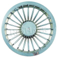 8" Silver 24 Spoke Wheel Cover (Cap-0031-B61)