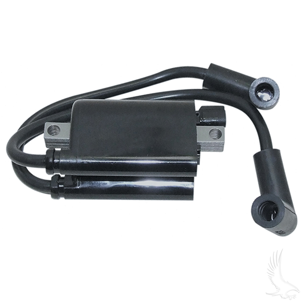 Duel Ignition Coil, E-Z-Go Gas 2003 & up TXT with twin cylinder. Includes the spark Plug Boots  (5149-B29)