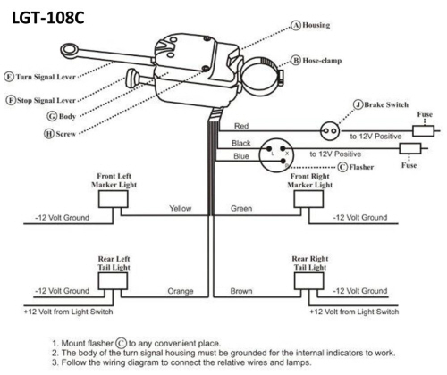 Flasher Relay Wiring Diagram Internal