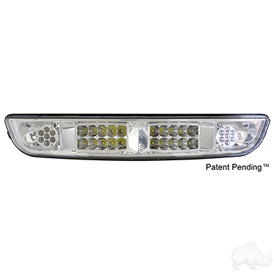 LED Headlight Bar, E-Z-Go Medalist/TXT w/ Aftermarket Plugs 1994-2013