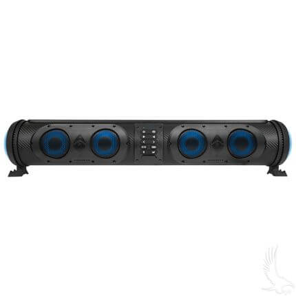 Sound Extreme Soundbar with RBG Lights, 4 Speakers and Dual Woofers (RAD508)