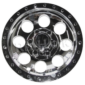 10" Chrome Beadlock Wheel Cover (Cap-0038-B61)