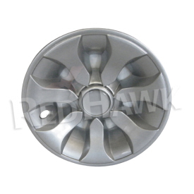 8" Silver Driver Wheel Cover (cap-0045-B61)