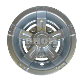 8" Vegas Silver Metallic Wheel Cover (cap-0052-B61)
